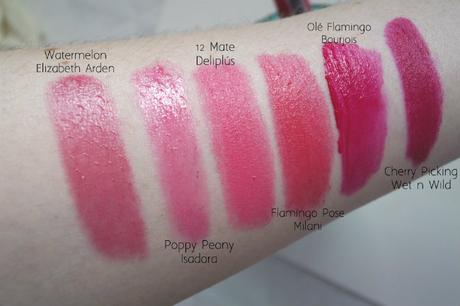 Belleza | 6 labiales rosas