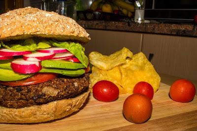 Hamburguesas veganas de quinoa