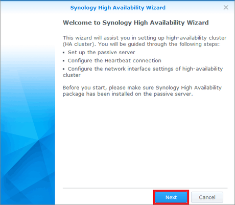 Alta disponibilidad con Synology NAS (high-availability)