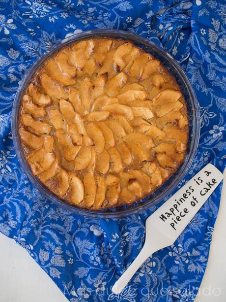 Tarta de manzana con stevia Tarta de manzana con stevia