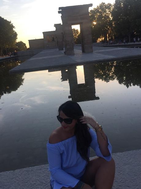 Stripes off shoulder Stripes off shoulder