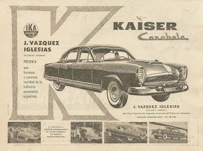 El Kaiser Carabela de 1958 El Kaiser Carabela de 1958