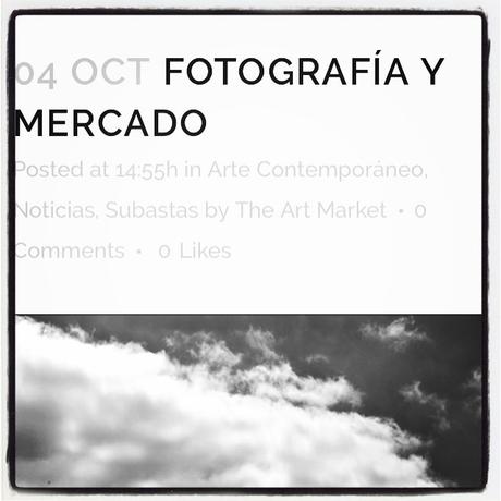 Nicola Mariani, Fotografía y mercado. The Art Market Agency, 2016.