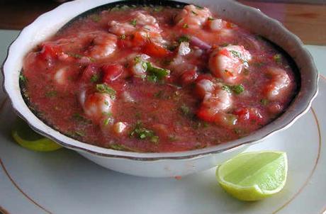 ¿ Cómo hacer ceviche de camaron colombiano?