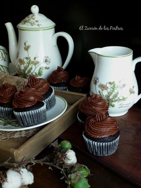 Cupcakes puro Chocolate