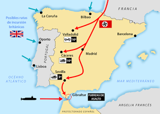 1941: Operación Félix, recuperar Gibraltar