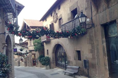 Poble espanyol de barcelona