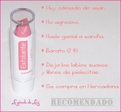 DELIPLUS, exfoliante labial de sandía. DELIPLUS, exfoliante labial de sandía.