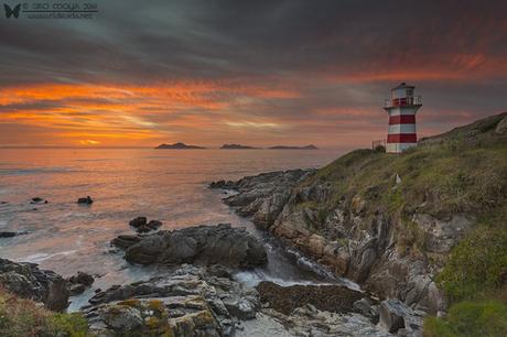 Puesta de sol en la Ría de Vigo-Ria de Vigo sunset