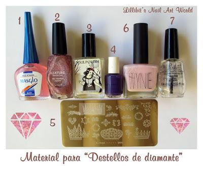 RETO COLORES 4 (Rosa): Destellos de diamante