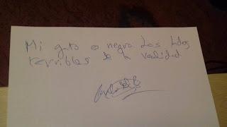 ANÁLISIS GRAFOLÓGICO DE MI LETRA (CON CLAUDIA BÜRK) ANÁLISIS GRAFOLÓGICO DE MI LETRA (CON CLAUDIA BÜRK)