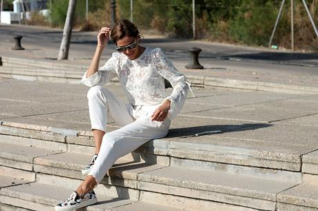 total look blanco