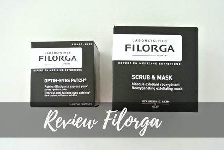 REVIEW Y SORTEO | SCRUB & MASK Y OPTIM-EYES PATCH DE FILORGA.