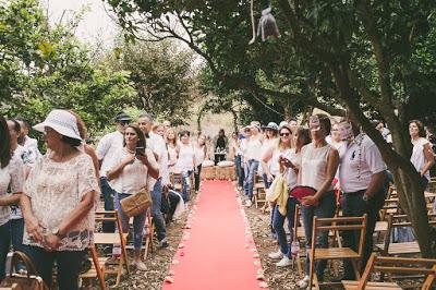 Detalles de una boda rural con sabor canario