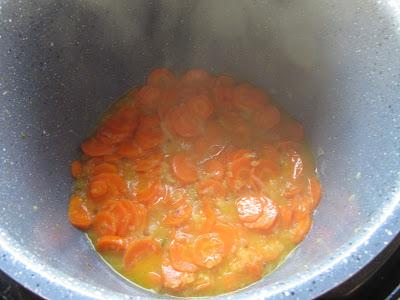 Albóndigas en salsa de zanahorias olla GM