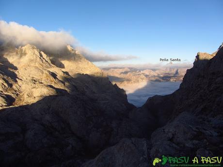 Peña Santa desde el Sedo de la Padiorna