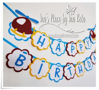 Invitación Cumpleaños - Let's Fly Away - Party Kit.