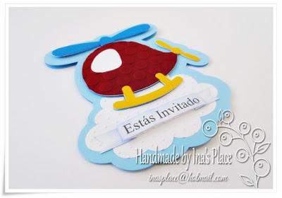 Invitación Cumpleaños - Let's Fly Away - Party Kit.