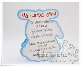 Invitación Cumpleaños - Let's Fly Away - Party Kit.