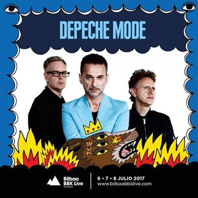 Depeche Mode, al Bilbao BBK Live 2017 (y al NOS Alive de Lisboa)