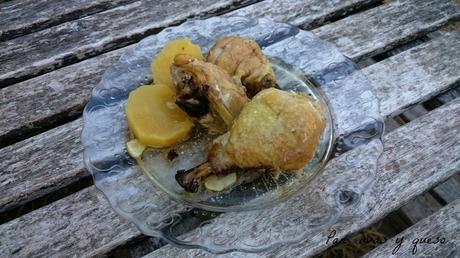 Pollo al yogur (tradicional o Crock-Pot) Pollo al yogur (tradicional o Crock-Pot)