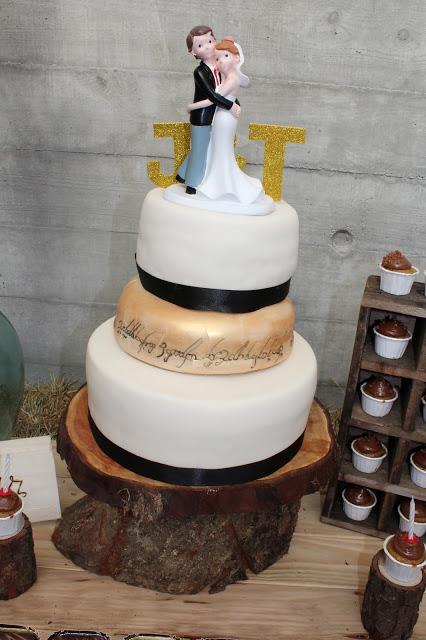 Mesa dulce rústica para una boda muy especial! Mesa dulce rústica para una boda muy especial!