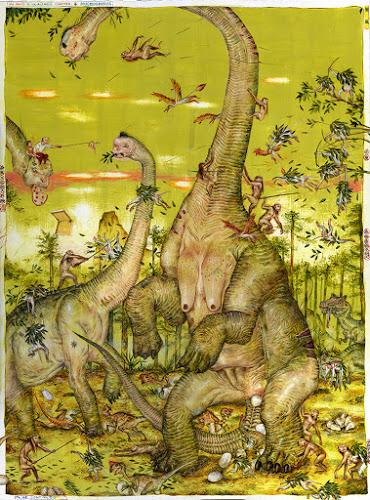 Las batallas dinosaurianas de Mu Pan