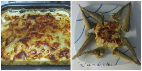 Graten de patatas bacon y queso Graten de patatas bacon y queso