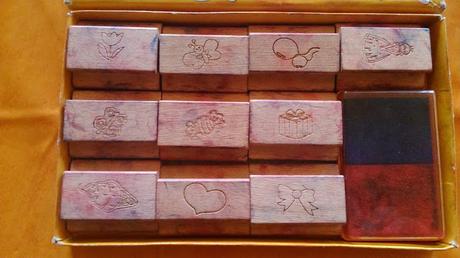 Hacer series con sellos Juego de sellos lidl