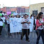 Marchan por las mujeres desaparecidas en San Luis Potosí