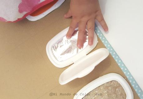 DIY PEEK A BOO   SENSORY BOARD