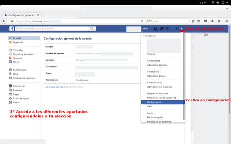 Cómo configurar tu privacidad en Facebook