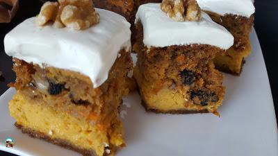 Carrot cake con calabaza