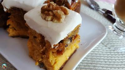 Carrot cake con calabaza