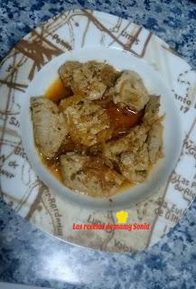 Atún encebollado olla amiga loli