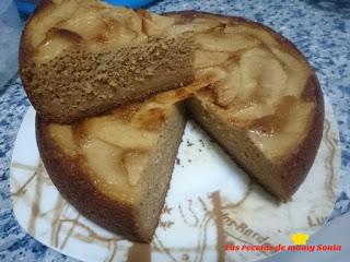 Bizcocho manzana integral olla amiga loli thermomix