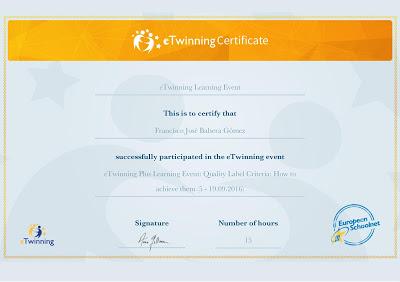 eTwinning Plus Learning Event: Quality Label Criteria. How to achieve them. eTwinning Plus Learning Event: Quality Label Criteria. How to achieve them.