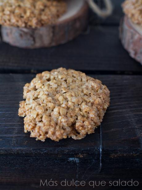 Galletas integrales de avena