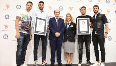 El Sevilla entra en el Libro Guinness de los Records