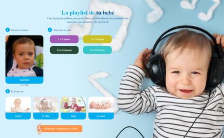 Disfruta de las “playlist” personalizadas para tu bebé y ¡¡sorteo de un altavoz bluetooth!!