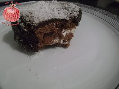 Lamingtons doble chocolate