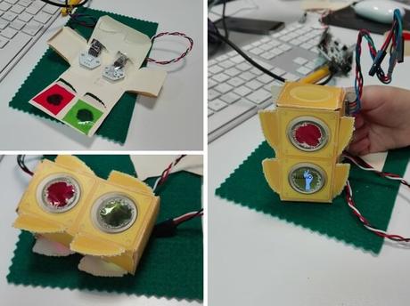 talleres de robótica en familia semaforo
