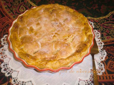 Tarta de manzana al estilo alemán. Súper fácil