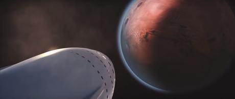 Interplanetary Transport System (ITS), Marte