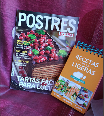 REVISTAS DE COCINA: POSTRES/LECTURAS