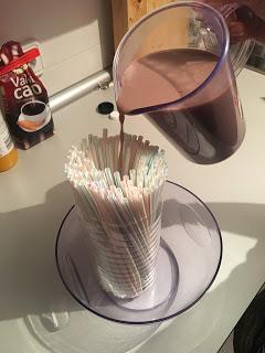 Postre: Tierra con gusanos Postre: Tierra con gusanos