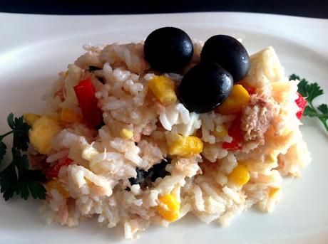 Ensalada de arroz Basmati