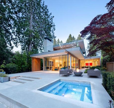 Casa Minimalista en Vancouver Casa Minimalista en Vancouver