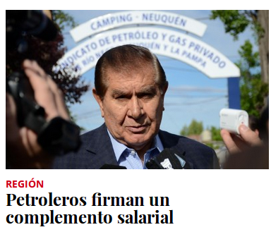 Petroleros firman un complemento salarial Petroleros firman un complemento salarial