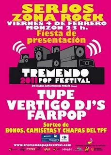 Presentacion Tremendo Pop Festival II Presentacion Tremendo Pop Festival II